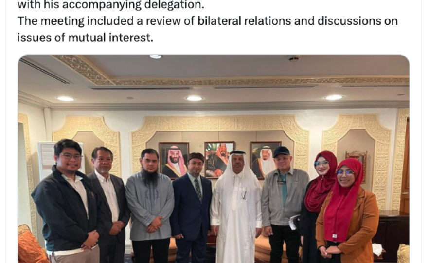 His Excellency Faisal Ebraheem Alghamdi, Ambassador of the Custodian of the Two Holy Mosques to the Republic of the Philippines